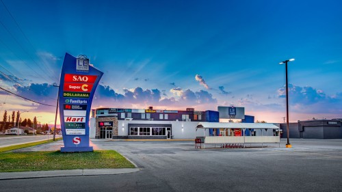 Enseigne lumineuse parking LE Centre Ste-Anne-de-Beaupre